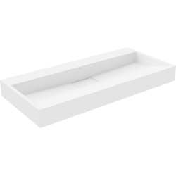 Mexen Ava umywalka nablatowa z konglomeratu B/O 100 x 46 cm, biała - 23011000