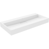 Mexen Ava umywalka nablatowa z konglomeratu B/O 100 x 46 cm, biała - 23011000