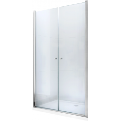 Mexen Texas drzwi prysznicowe uchylne 80 cm, transparent, chrom - 880-080-000-01-00