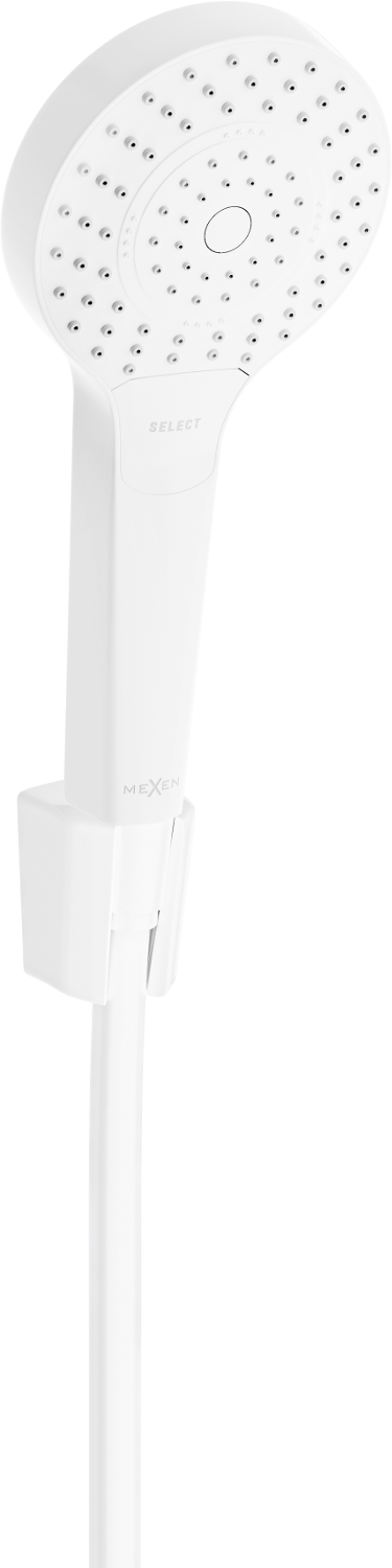 Mexen R-05 zestaw prysznicowy punktowy, biały - 785055052-20
