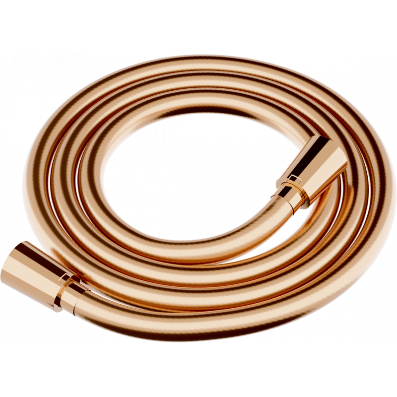 Mexen wąż prysznicowy 150 cm, różowe złoto - 79450-60