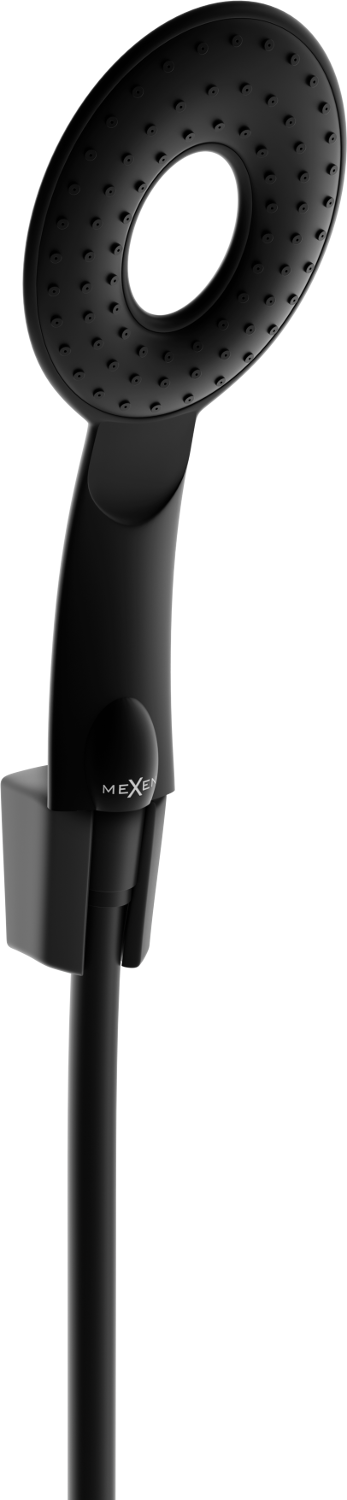 Mexen R-73 zestaw prysznicowy punktowy, czarny - 785735052-70