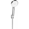 Mexen R-75 zestaw prysznicowy punktowy, chrom/biały - 785755052-02