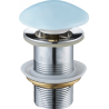 Mexen korek klik-klak okrągły, niebieski ceramiczny mat - 79910-49