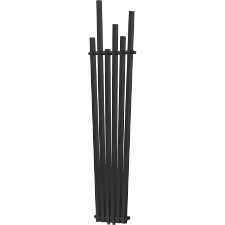 Mexen Omaha grzejnik dekoracyjny 1800 x 420 mm, 655 W, czarny - W208-1800-420-00-70