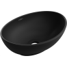 Mexen Elza umywalka nablatowa 40 x 33 cm, czarna mat - 21014085