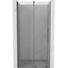 Mexen Velar drzwi prysznicowe rozsuwane 100 cm, transparent, gun gray szczotkowany - 871-100-000-01-66