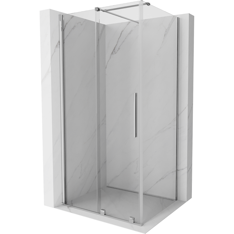 Mexen Velar kabina prysznicowa rozsuwana 90 x 110 cm, transparent, chrom - 871-090-110-01-01