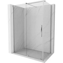 Mexen Velar kabina prysznicowa rozsuwana 150 x 70 cm, transparent, chrom - 871-150-070-01-01