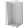 Mexen Velar kabina prysznicowa rozsuwana 110 x 90 cm, transparent, biała - 871-110-090-01-20