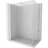 Mexen Velar kabina prysznicowa rozsuwana 160 x 90 cm, transparent, biała - 871-160-090-01-20