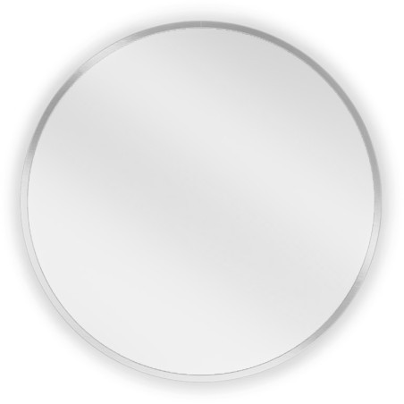 Mexen Loft lustro łazienkowe okragłe 30 cm, rama inox - 9850-030-030-000-10