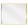 Mexen Loft lustro łazienkowe prostokątne 50 x 40 cm, rama złota - 9852-050-040-000-50