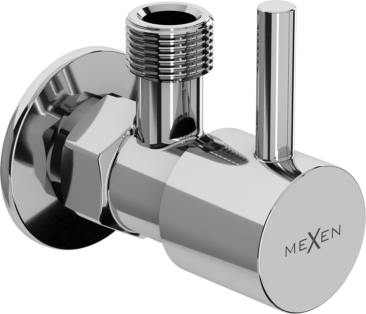 Mexen R1 zawór kątowy do baterii 1/2"x3/8", chrom - 79970-00