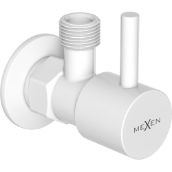 Mexen R1 zawór kątowy do baterii 1/2"x3/8", biały - 79970-20