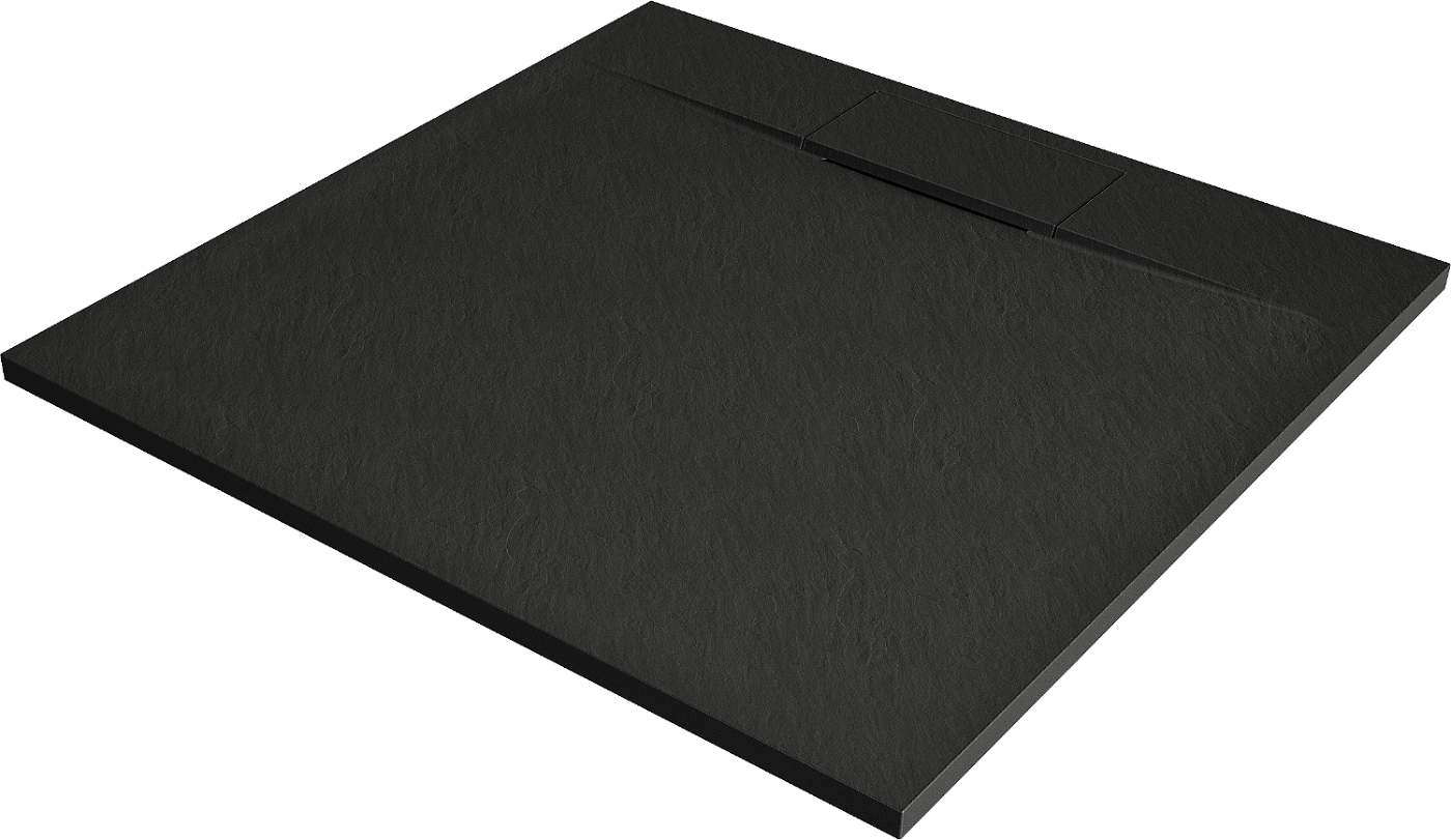 Mexen Otto brodzik kwadratowy SMC 80 x 80 cm, czarny - 4N708080