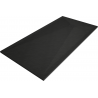Mexen Stone+ brodzik kompozytowy prostokątny 200 x 100 cm, czarny, maskownica czarna - 44701020-B