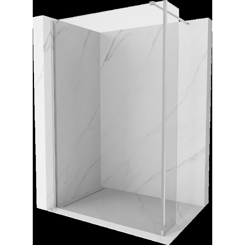 Mexen Kioto ścianka prysznicowa Walk-in 105 x 40 cm, transparent, chrom - 800-105-212-01-00-040