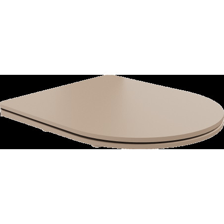 Mexen deska wolnoopadająca slim, duroplast, cappuccino mat - 39740064