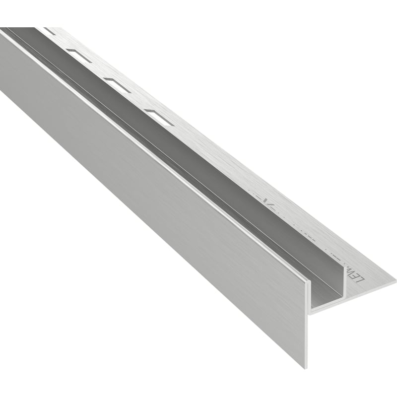 Mexen Line-B listwa spadkowa do szkła 120 cm lewa, inox - 181004120L