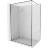 Mexen Kioto-F ścianka prysznicowa Walk-in z ramką 90 x 202 cm, transparent 8 mm, gun metal - 800-090-104-95-00