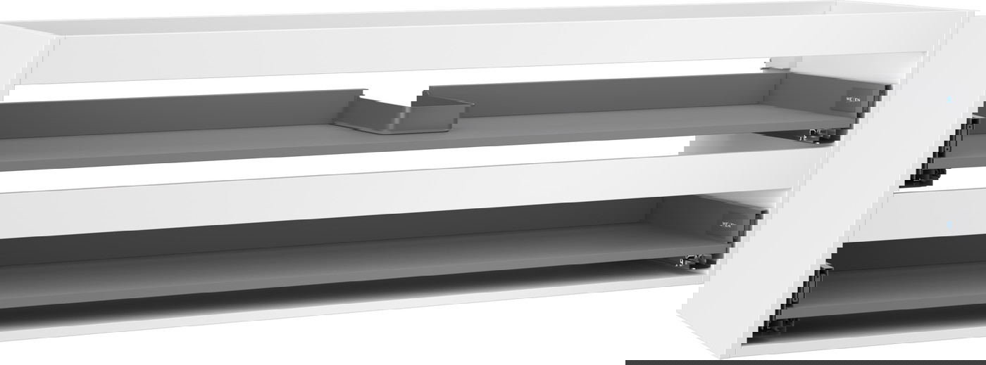 Mexen Box-A korpus szafki podumywalkowej 160 cm, 2 szuflady, biały mat - 91AX0-1600-470-2-01