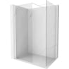 Mexen Kioto-X ścianka prysznicowa Walk-in 120 x 70 cm, transparent 10 mm, biała - 800-120-202-20-00-070-X