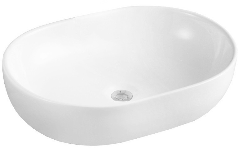 Mexen Viki umywalka nablatowa 59 x 40 cm, biała - 21056000