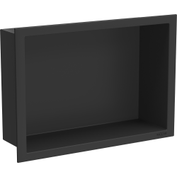 Mexen X-Wall-R półka wnękowa z kołnierzem 30 x 20 cm, czarna - 1970302010