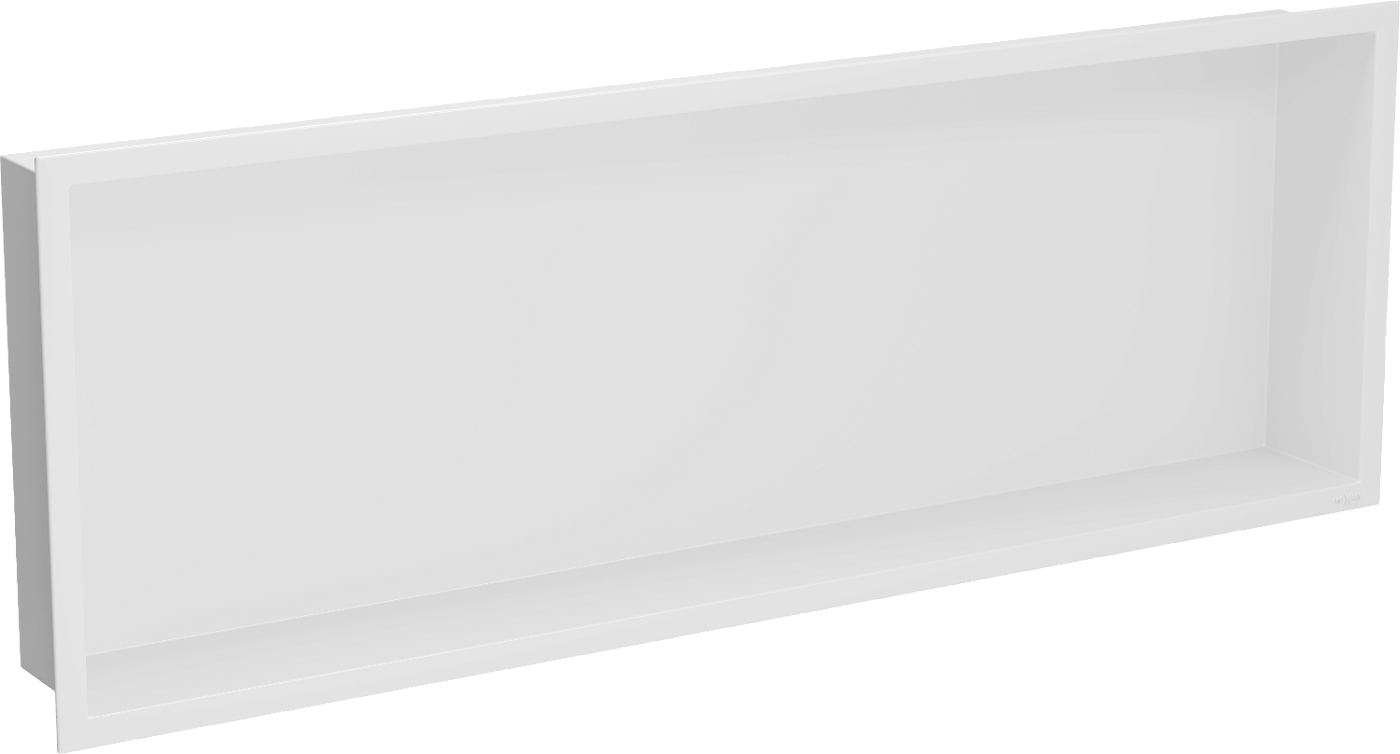 Mexen X-Wall-R półka wnękowa z kołnierzem 90 x 30 cm, biała - 1920903010
