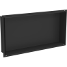 Mexen X-Wall-NR półka wnękowa bez kołnierza 60 x 30 cm, czarna - 1971603010