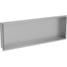 Mexen X-Wall-NR półka wnękowa bez kołnierza 90 x 30 cm, inox - 1911903010
