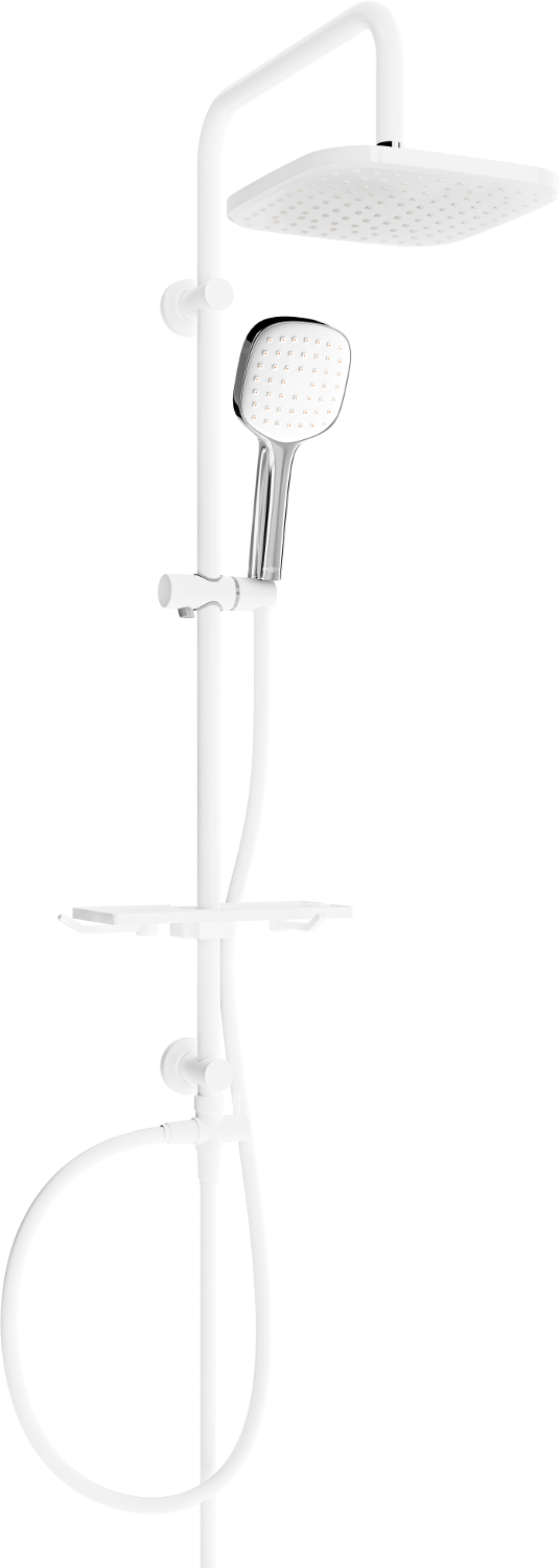 Mexen T33 kolumna prysznicowa, biała/chrom - 798333393-21