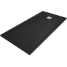Mexen Stone+ brodzik kompozytowy prostokątny 200 x 80 cm, czarny - 44708020
