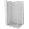 Mexen Lima kabina prysznicowa składana 80 x 110 cm, transparent, chrom - 856-080-110-01-00
