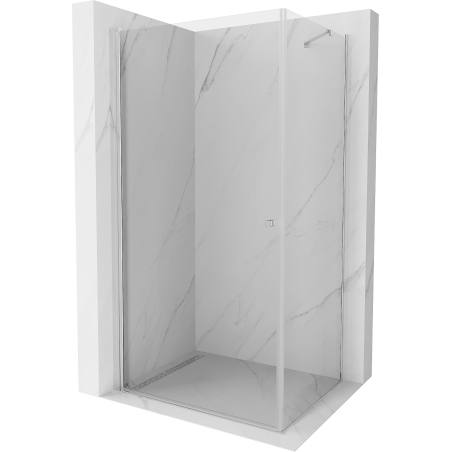 Mexen Pretoria kabina prysznicowa uchylna 70 x 80 cm, transparent, chrom - 852-070-080-01-00