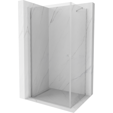 Mexen Pretoria kabina prysznicowa uchylna 100 x 70 cm, transparent, chrom - 852-100-070-01-00