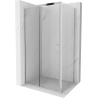 Mexen Apia kabina prysznicowa rozsuwana 140 x 80 cm, transparent, chrom - 840-140-080-01-00