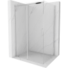 Mexen Omega kabina prysznicowa rozsuwana 130 x 100 cm, transparent, chrom - 825-130-100-01-00