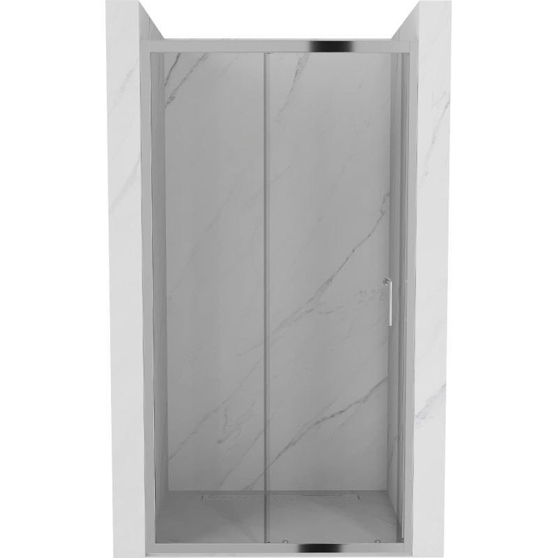 Mexen Apia drzwi prysznicowe rozsuwane 130 cm, transparent, chrom - 845-130-000-01-00