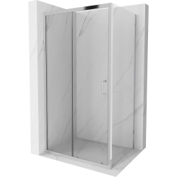 Mexen Apia kabina prysznicowa rozsuwana 90 x 70 cm, transparent, chrom - 840-090-070-01-00