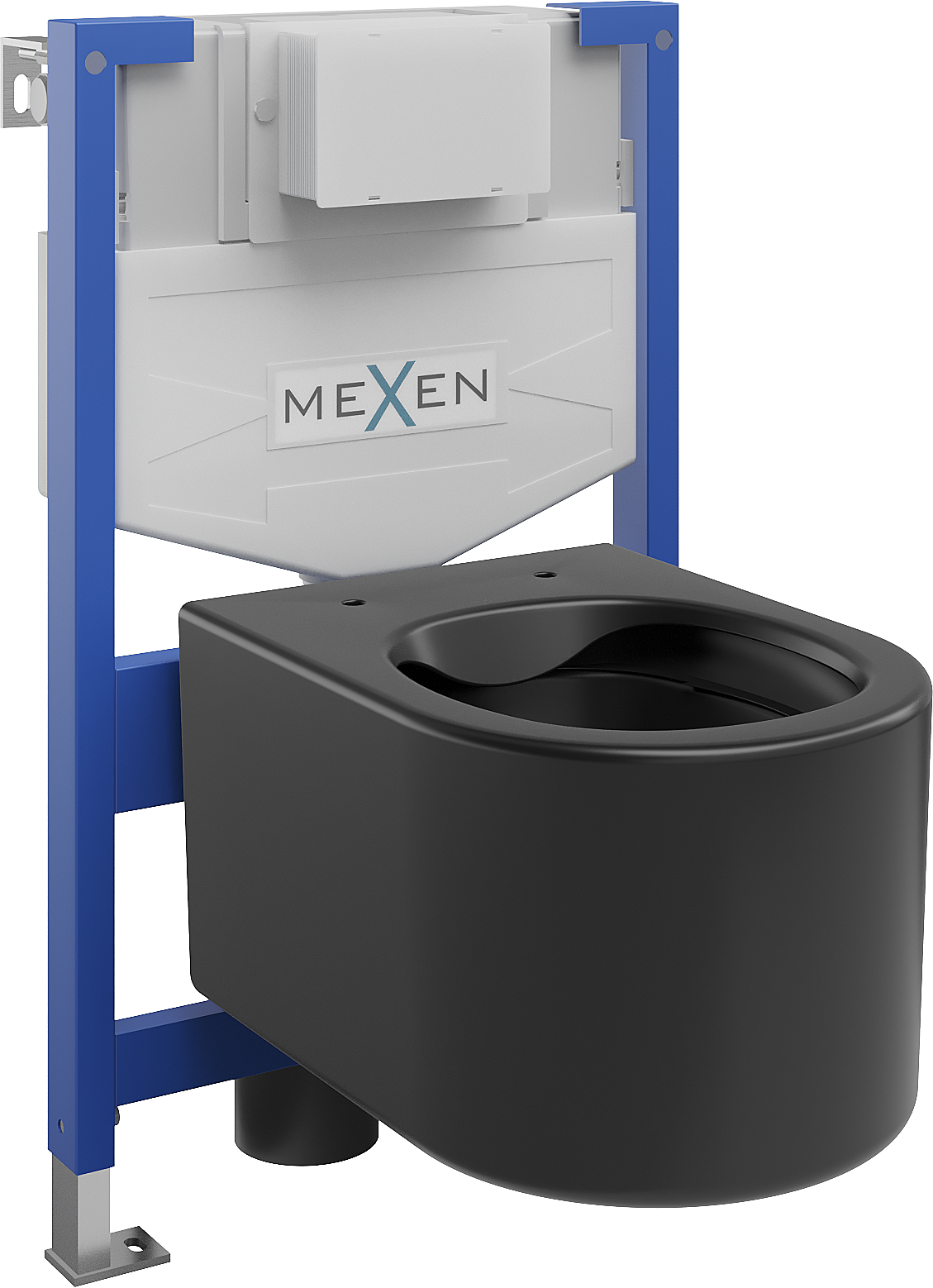 Mexen zestaw podtynkowy WC stelaż Fenix XS-F z miską WC Sofia, czarny mat - 6803354XX85