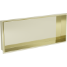 Mexen X-Wall-NR półka wnękowa bez kołnierza 75 x 30 cm, złota - 1951753010