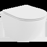 Mexen Lena miska wc Rimless z deską wolnoopadającą slim, duroplast, biała połysk - 30220400