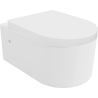 Mexen Sofia miska wc z deską wolnoopadającą twarda, biała - 30798000